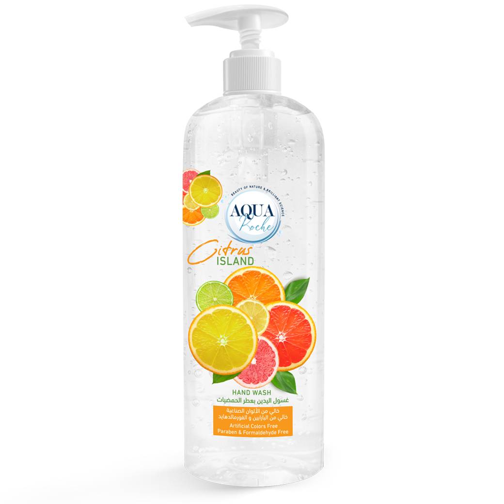 غسول اليدين رائحة جزيرة الحمضيات سعة 500 مل